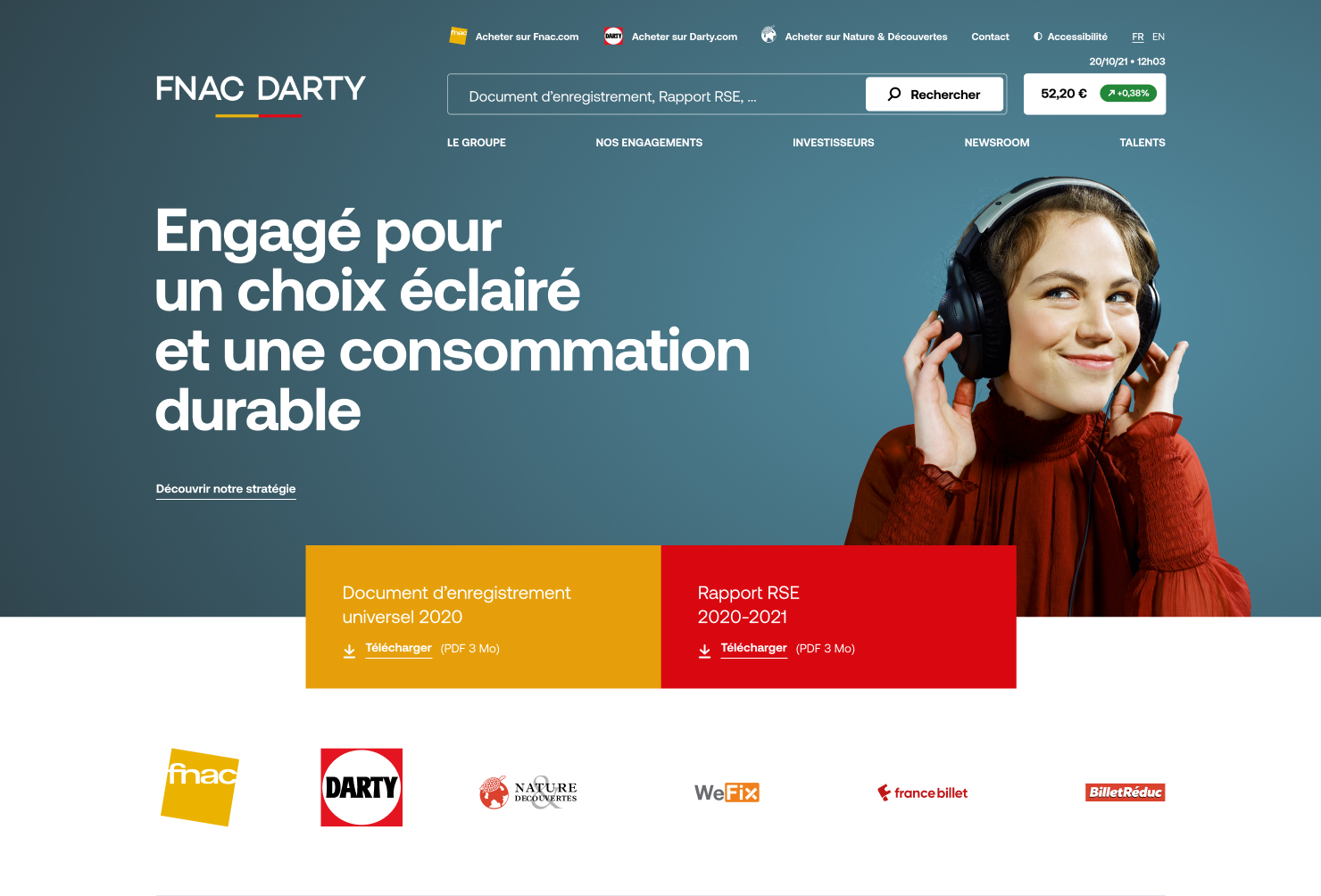 Fnac-Darty - En bref