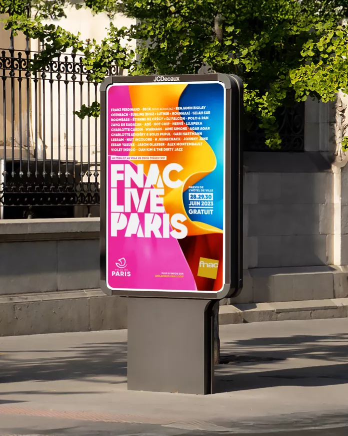 Cover du projet Fnac Live Paris