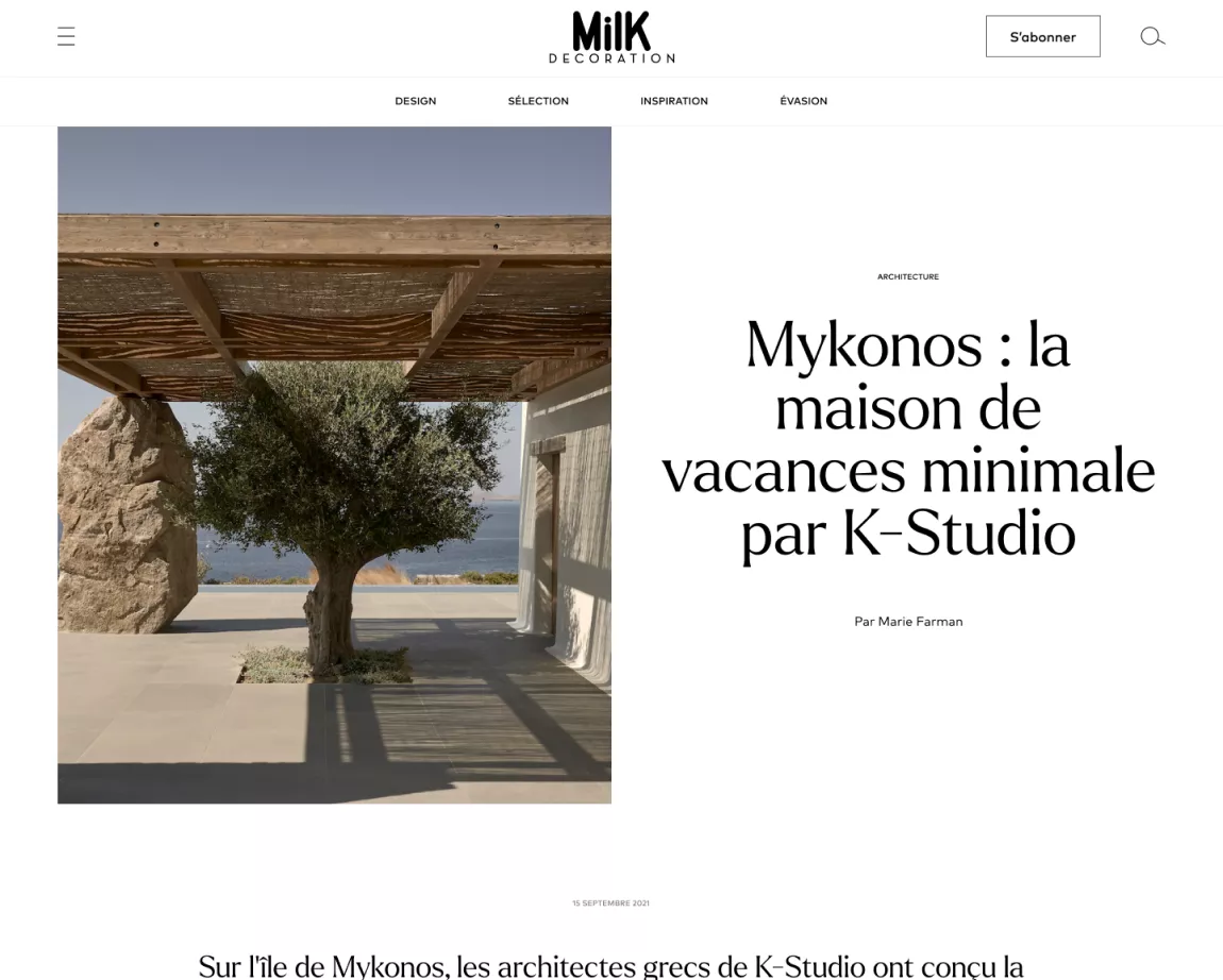 Milk Décoration - En bref