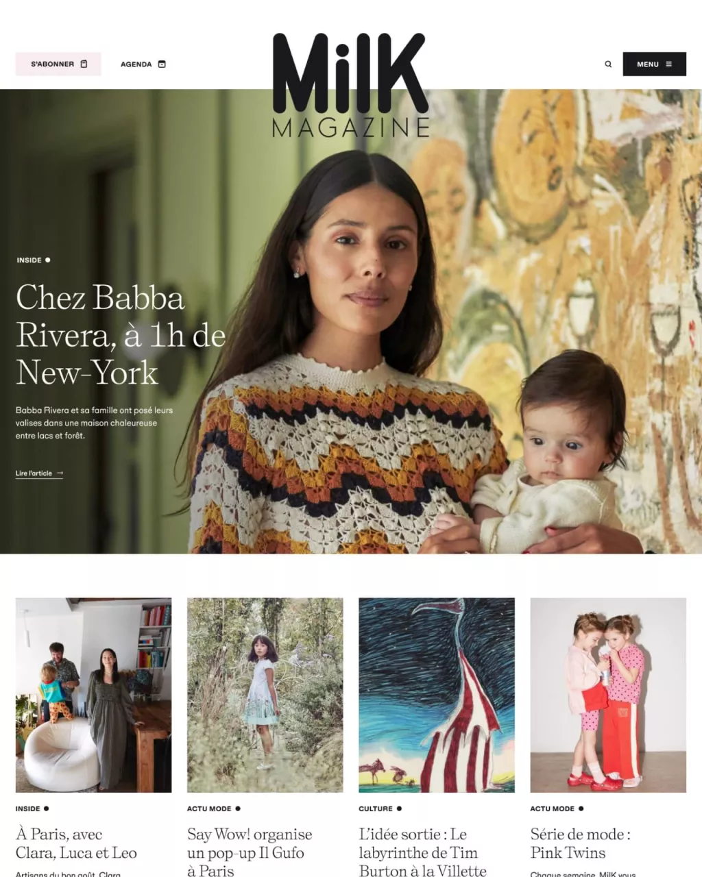 Milk Magazine - En bref