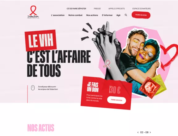 Image du projet Sidaction