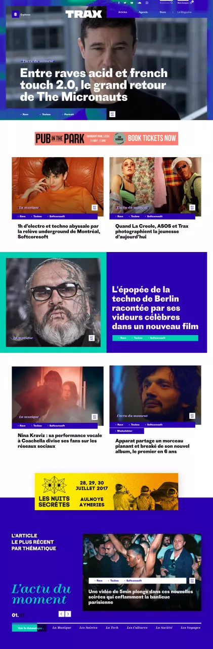 TRAX Magazine - En bref